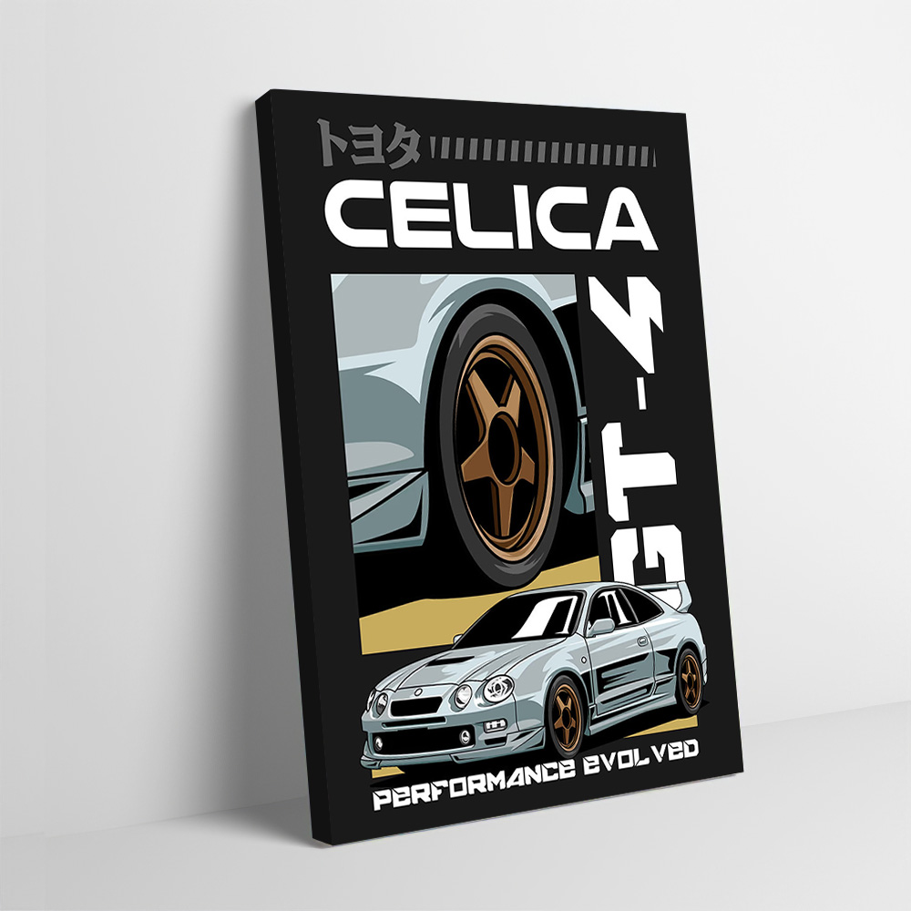 Gaming Accessories Icon - Iconic Sport Car Printing Poster Custom