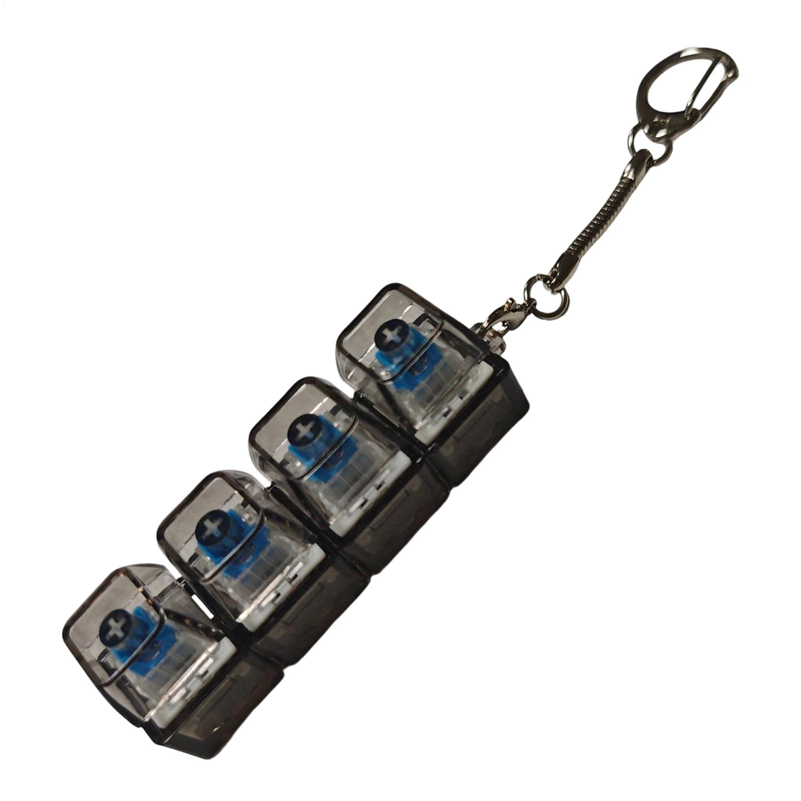 Keyboard Switch Tester - Keyboard Keychain Keyboard Key Toys Stress