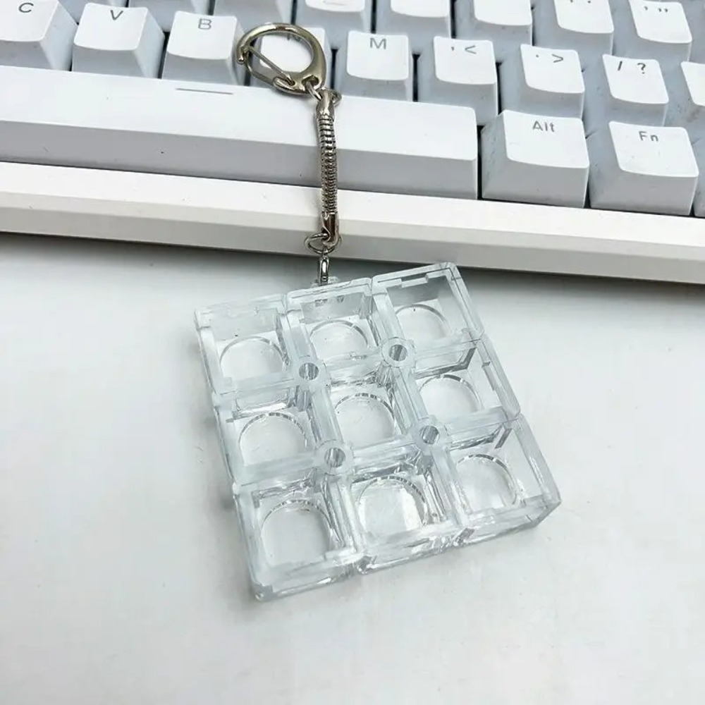 Keyboard Switch Tester - Fidget Plastic DIY Keyboards Keychain DIY
