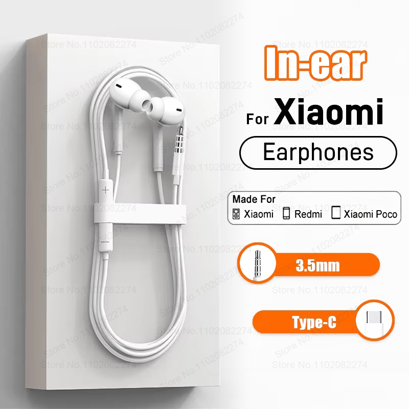 Type C Wired Headphones For Xi - Xiaomi Gaming Accessories review and price