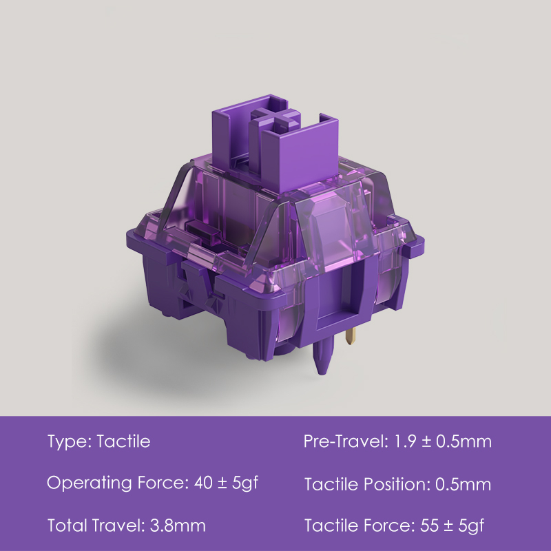 Akko V3 Pro Lavender Purple Sw - Keyboard Switch Tester review and price