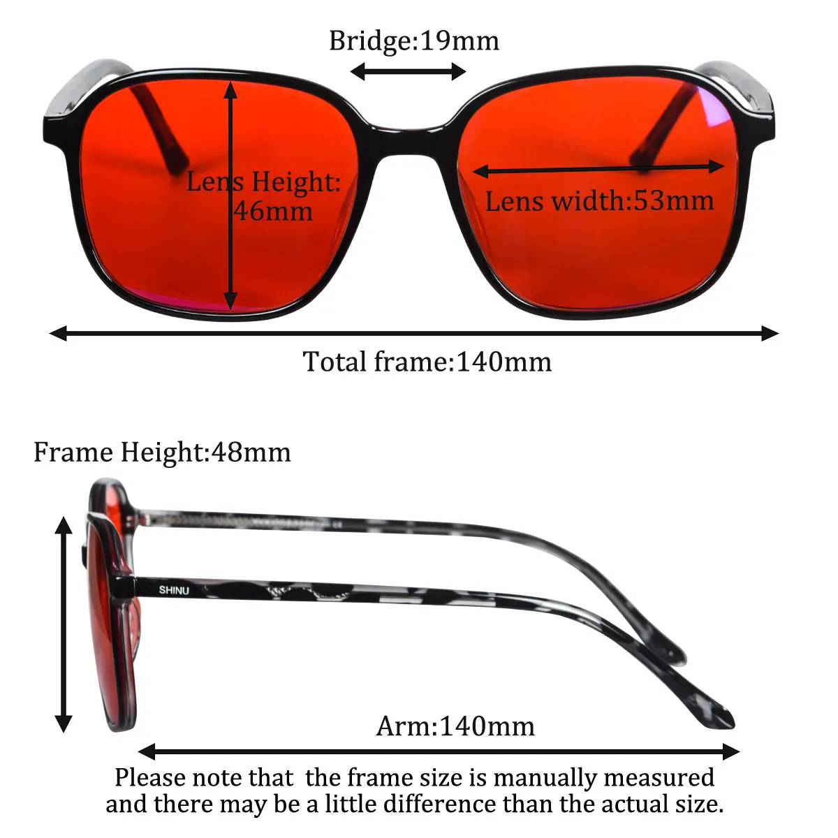SHINU Blue Light Filter Glasse - Gaming Glasses Tinted review and price