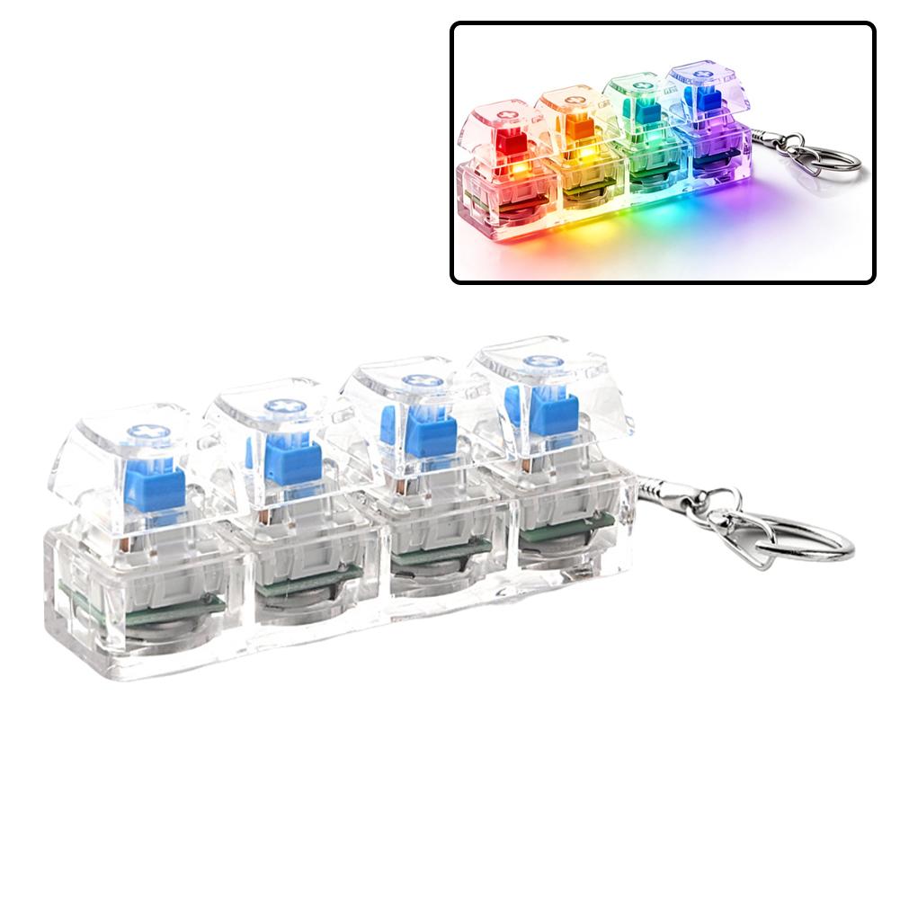 LED Light Up Fidget Keychain,  - Keyboard Switch Tester review and price